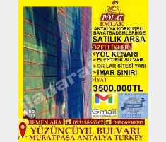 ANTALYA KORKUTELİ BAYATBADEMLERİNDE SATILIK 9000 M... ANTALYA KORKUTELİ BAYATBADEMLERİNDE SATILIK 9000 M...