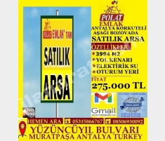 ANTALYA KORKUTELİ BOZOVADA SATILIK 1343 M2 ARSA 27... ANTALYA KORKUTELİ BOZOVADA SATILIK 1343 M2 ARSA 27...