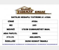 Didim Manolya Arsası Ana Yola 4cü parsel Didim Manolya Arsası Ana Yola 4cü parsel